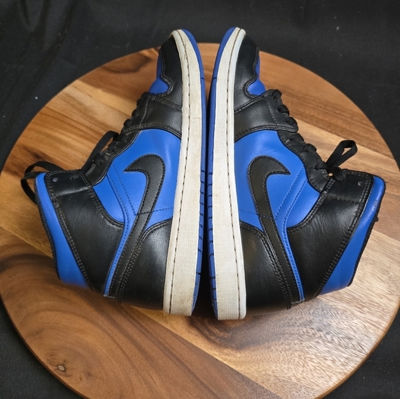 Air Jordan 1 Retro Varsity Royal Blue Black Men's Size 8.5. - Picture 5 of 7